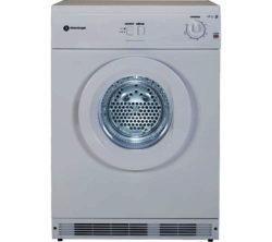 White Knight C44AW Vented Tumble Dryer - White